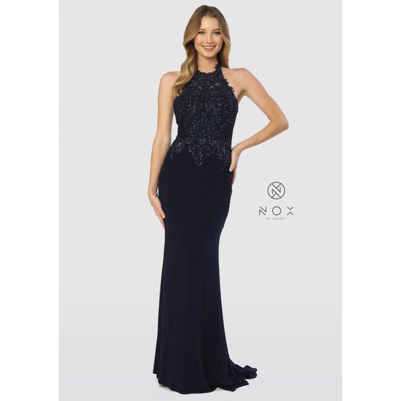 BEAUTIFUL DRESS-A175-NAVY